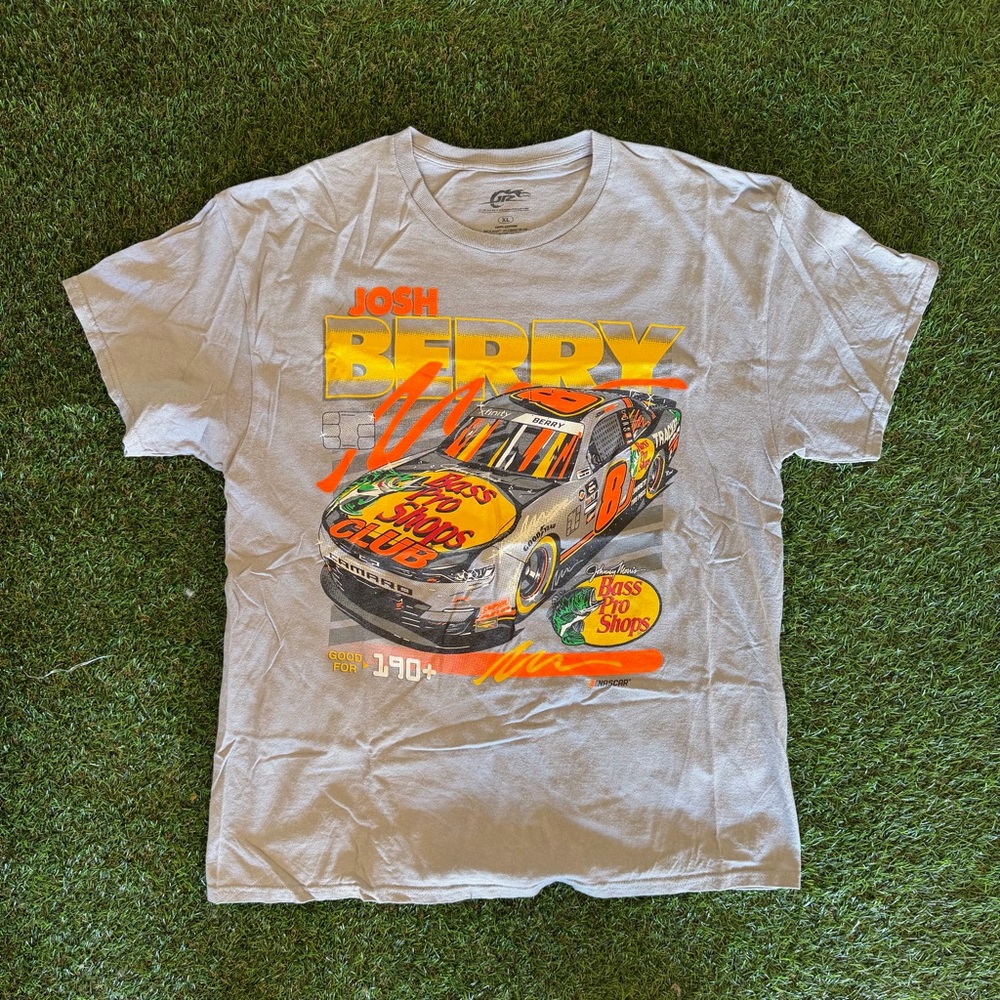 Josh Berry JR Motorsports Bass Pro Shops T-Shirt XL